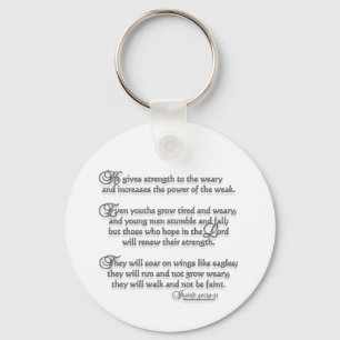 Llavero 40:29 de Isaías - 31