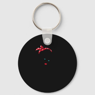 Llavero 40.Enfermera diálisis Enfermera Rosie The Riveter