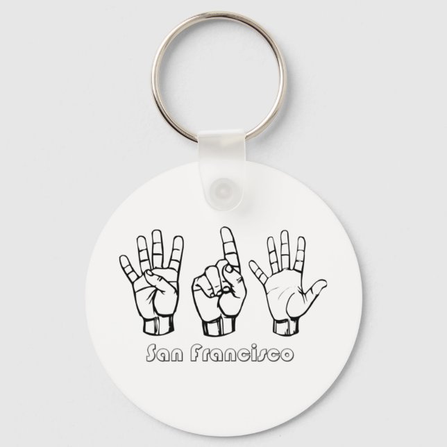 Llavero 415 - San Francisco (Anverso)