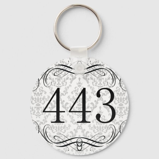 Llavero 443 Código de área (Anverso)