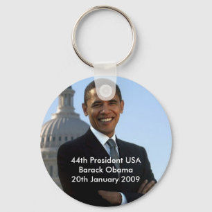 Llavero 44.º Presidente USA 2009 Cadena Clave