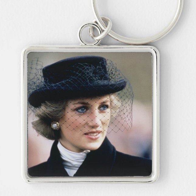 Llavero 44 Princesa Diana Francia 1988 (Frente)