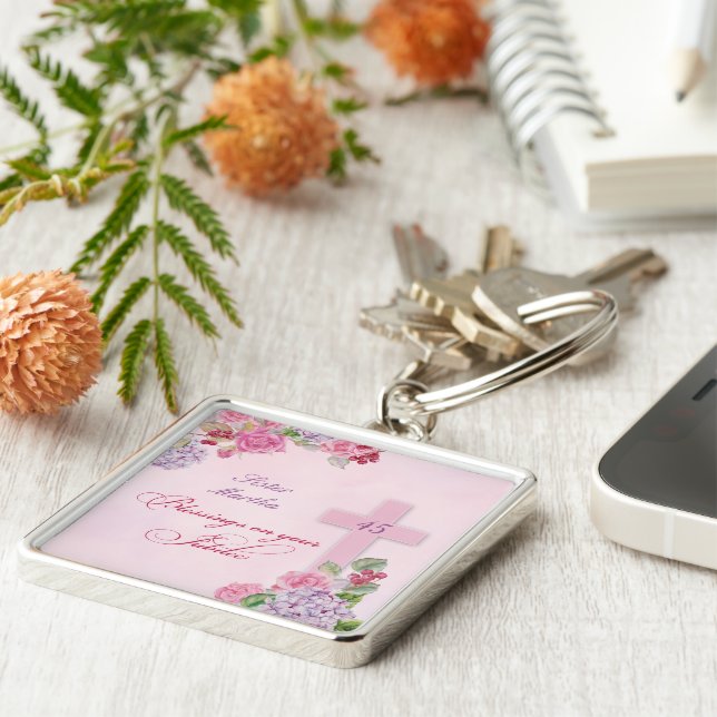 Llavero 45 Aniversario de la monja de la Vida Religiosa (Lado)