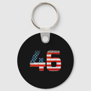 Llavero 46 Joe Biden 46º presidente 2020 Bandera estadouni