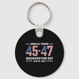 Llavero 47 Presidente Donald Trump Día de Inauguración 202