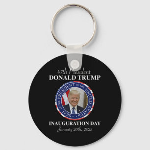 Llavero 47 Presidente Donald Trump Día de Inauguración 202