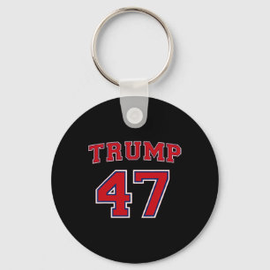Llavero 47 Trump 2024 Votar al presidente Donald Trump 47