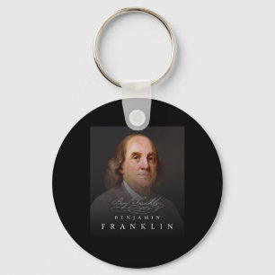 Llavero 4.º Padre Fundador Ben Benjamin Franklin Tee