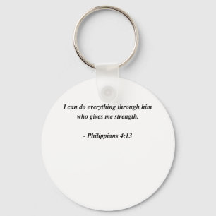 Llavero 4:13 de los FILIPENSES