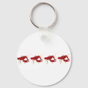 Llavero 4 cangrejos cocinados