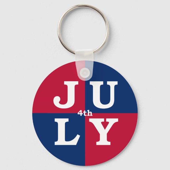 Llavero 4 de julio (Anverso)