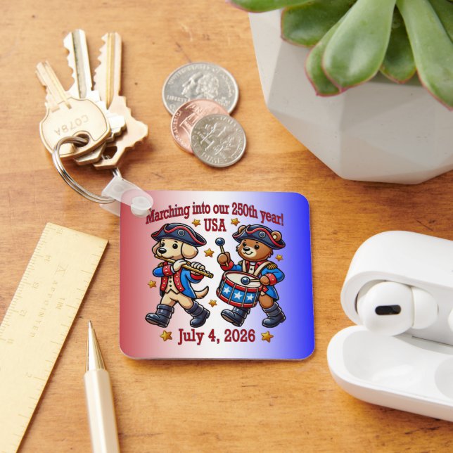 Llavero 4 de julio 2014: 250 Aniversario Semiquincentenari (Escritorio )