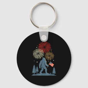 Llavero 4 de julio bigfoot bandera americana patriótica