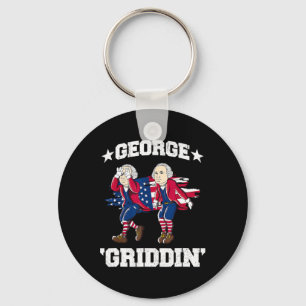 Llavero 4 De Julio George Washington Griddy George Griddi
