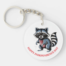 Llavero "4 de julio" Guay Raccoon Patriotic