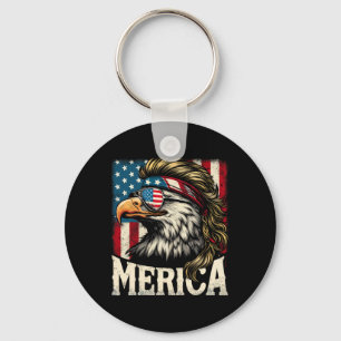 Llavero 4 De Julio Patriótico Funny Eagle 4 De Julio Usa M