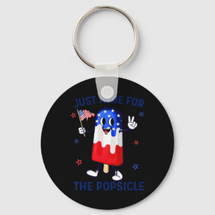 Llavero 4 De Julio Popsicle Bandera Estadounidense Patriót