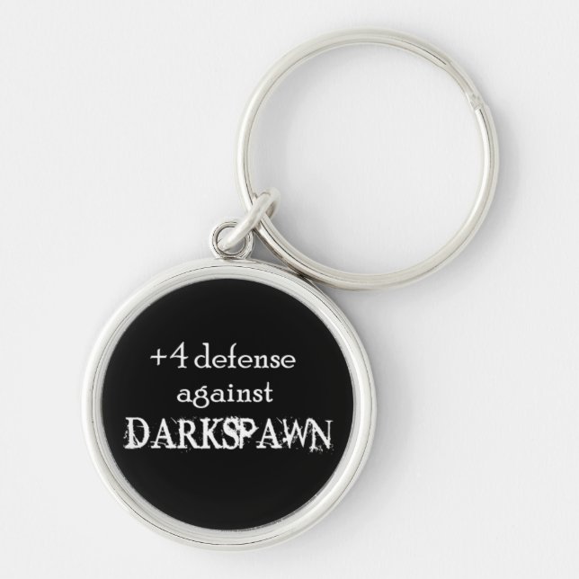 Llavero +4 defense against darkspawn (Frente)