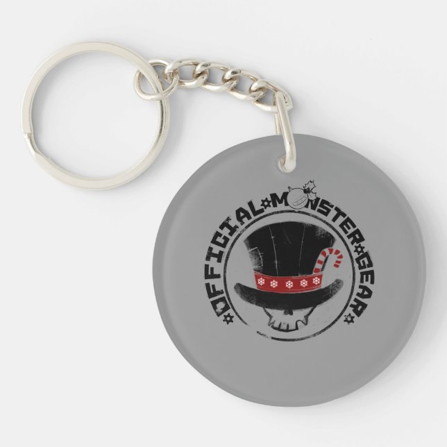 Llavero 4 monstruos pequeños - Logo de Andy Holiday (Frente)