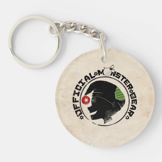 Llavero 4 monstruos pequeños - Logo de Nigel Holiday 2 (Frente)