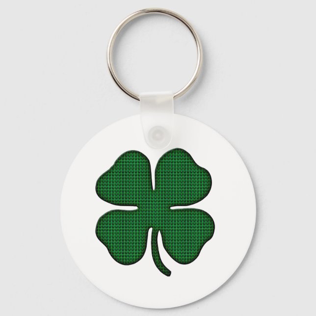 Llavero 4 trébol de hojas (Anverso)