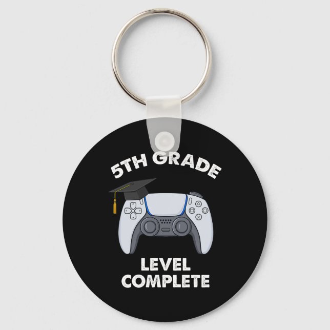 Llavero 5º Grado Graduado Graduado Jugador Sch (Anverso)