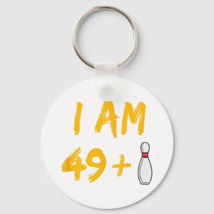 Llavero 50.º cumpleaños Bowling Shirt Funny Bowler Fiesta