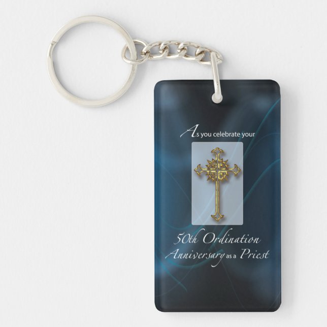 Llavero 50° aniversario de la Ordenación Jubilar del Sacer (Frente)