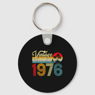 Llavero 50 años de edad Vintage 1976 50 cumpleaños hombres