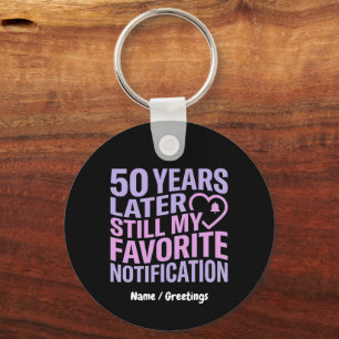 Llavero 50 años después todavía mi notificación favorita