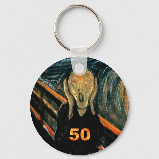 Llavero 50... Regalos de cumpleaños, ¡El Grito 50! (Anverso)