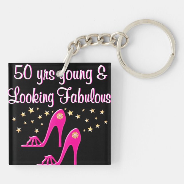 LLAVERO 50 Y FABULOSA REINA DE ZAPATOS (Atrás)