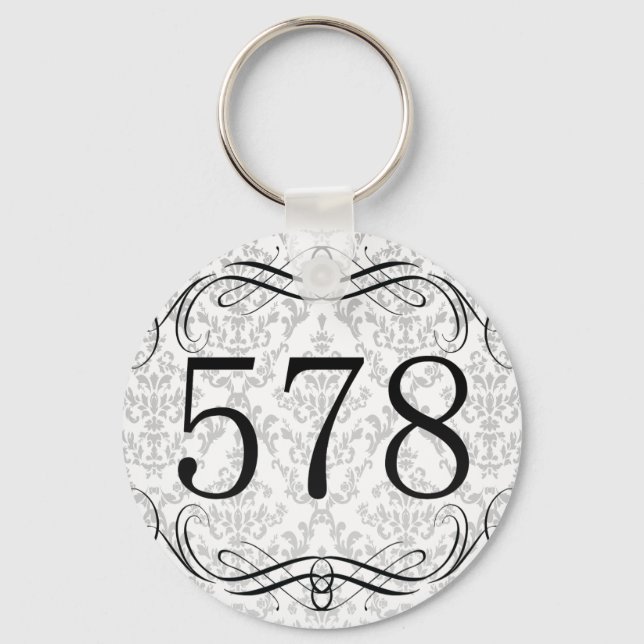 Llavero 578 Código de área (Anverso)