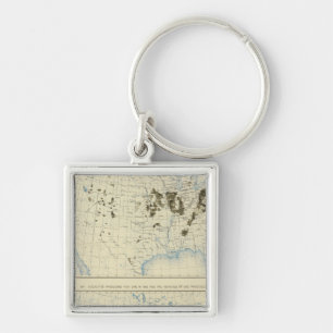 Llavero 58 Carbón 1890, mineral de hierro 1889