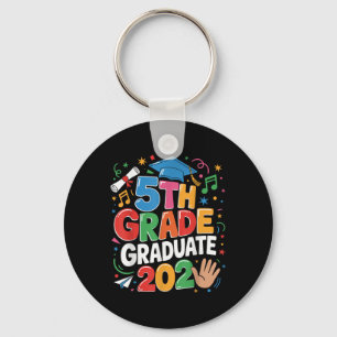 Llavero 5.º Graduado 2025 Celebración Quinto Grado Gr