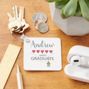 Llavero 5 Graduado De Carácter Cardíaco