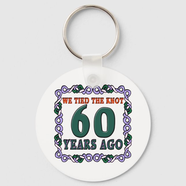 Llavero 60.º aniversario (Anverso)