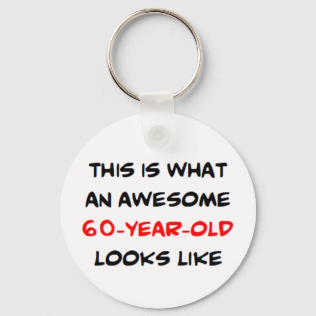 Llavero 60 años, increíble (Anverso)