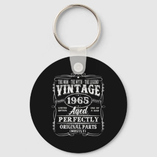 Llavero 60 años Vintage 1965 Leyenda del mito del hombre 6