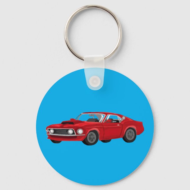 Llavero 60´s muscle car (Anverso)