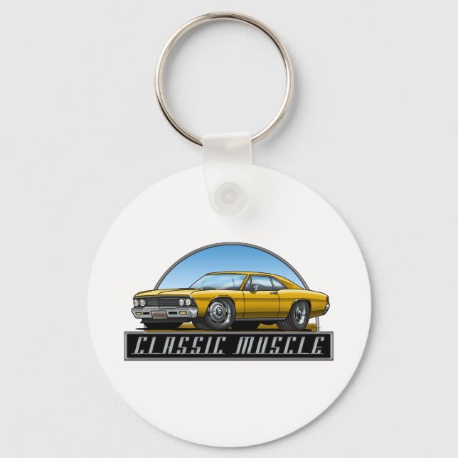 Llavero 66_Chevelle_Gold (Anverso)