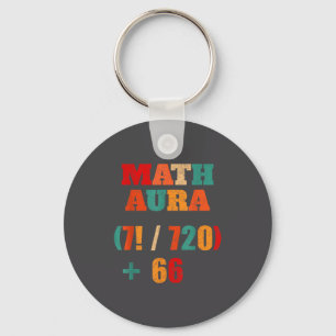 Llavero 67 Alpha Gen Profesor Humor Matemáticas Seis Jerga