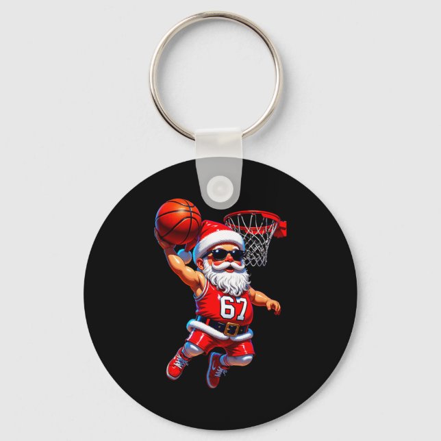 Llavero 67 Basketball Santa Six Seven Meme Christmas Srt M (Anverso)