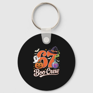 Llavero 67 Boo Crew Divertido Halloween Fantasma Bruja Cal