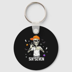 Llavero 67 chicos esqueleto divertido seis siete Gen Alpha
