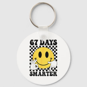 Llavero 67 Días Más Inteligente Divertido Seis Siete 6 7 G