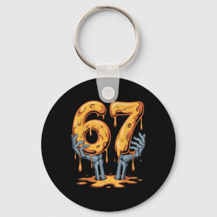 Llavero 67 Goteo Esqueleto Divertido Halloween 67 Meme Hel