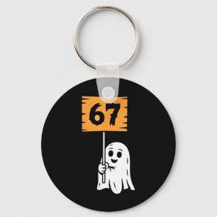 Llavero 67 Humor de meme 6-7 Seis Siete Halloween