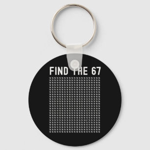 Llavero 67 Juego Encuentra 67 Meme Chicos Chicas 6 7 Slang