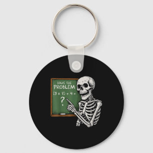 Llavero 67 Matemáticas Divertidas de Halloween Seis Siete 
